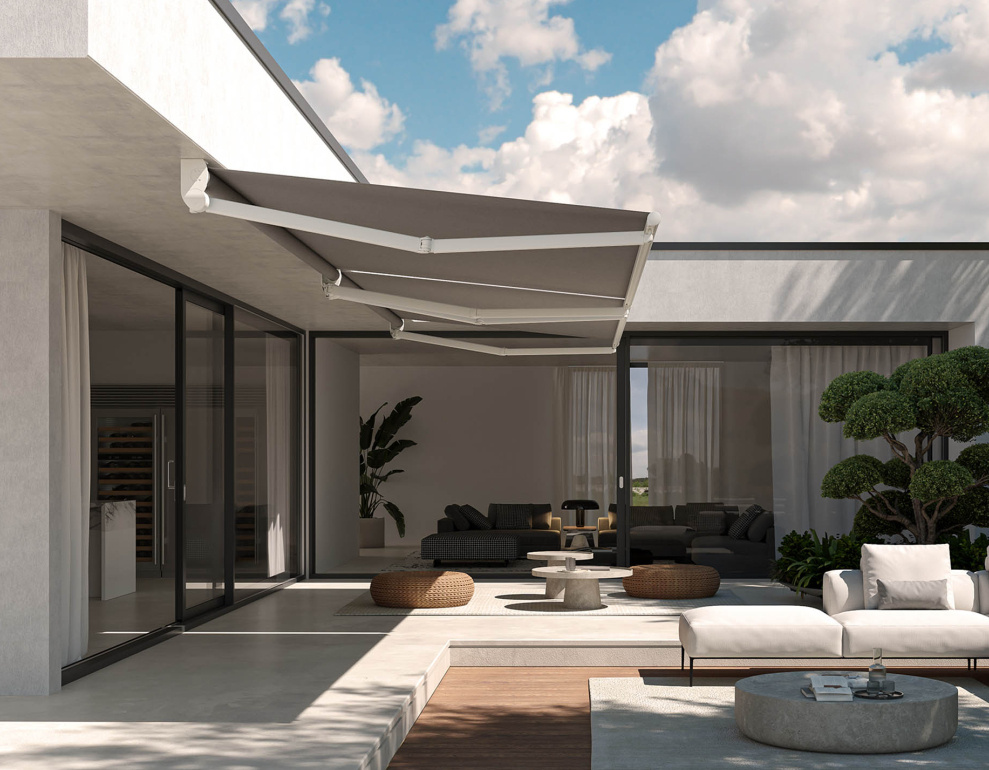 Awning for balconies and terraces Aurea