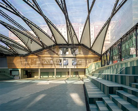 Complejodeportivoboirongranger Villeurbanne Mosaico Web