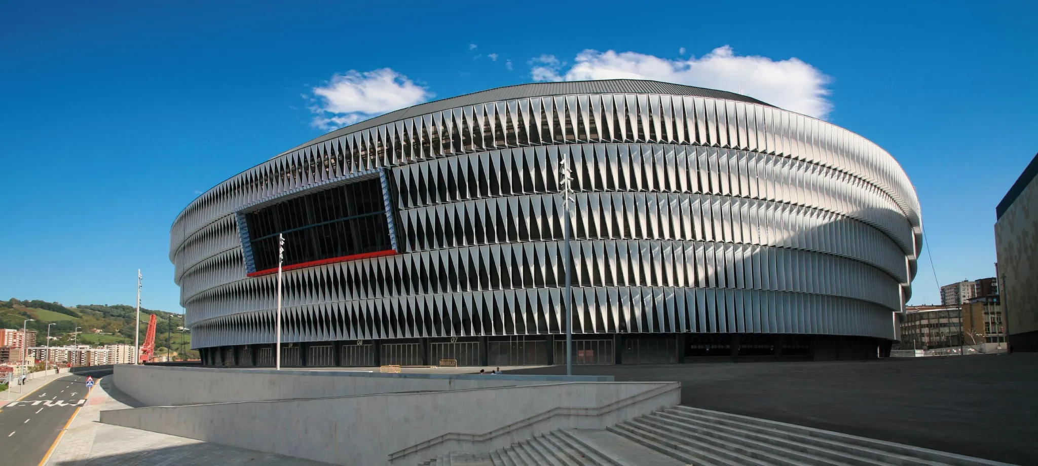 Fachada do estádio San Mamés