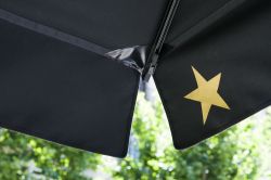 Parasol ibiza serigrafiado con una estrella