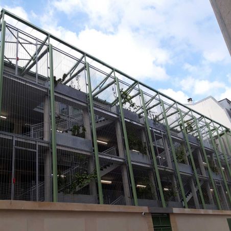 Lámina de ETFE en la École Massillon