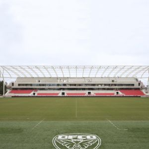  The new tribune of the stadium of Dijon