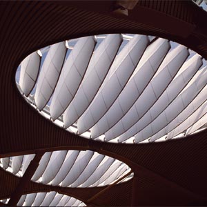 Lucernario ETFE del Aeropuerto de Barajas